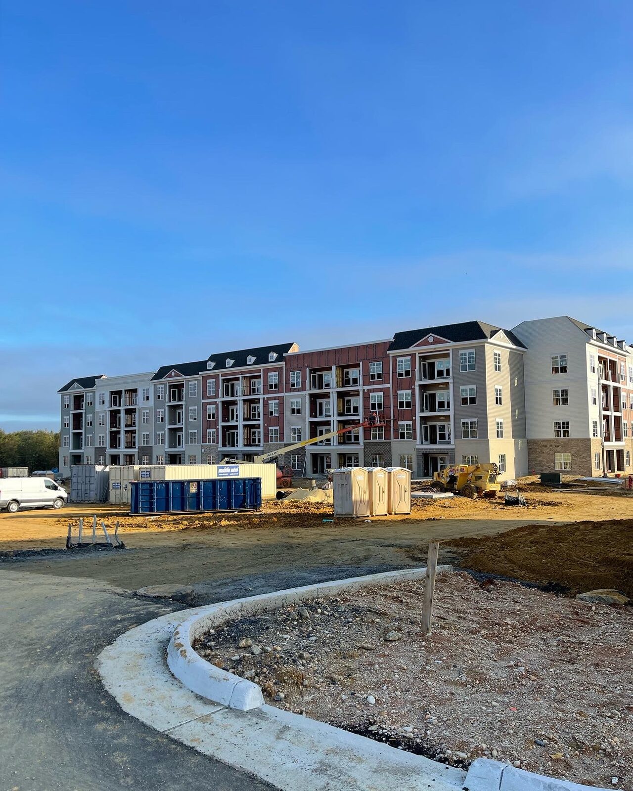A Kaufman Development apartment complex under construction